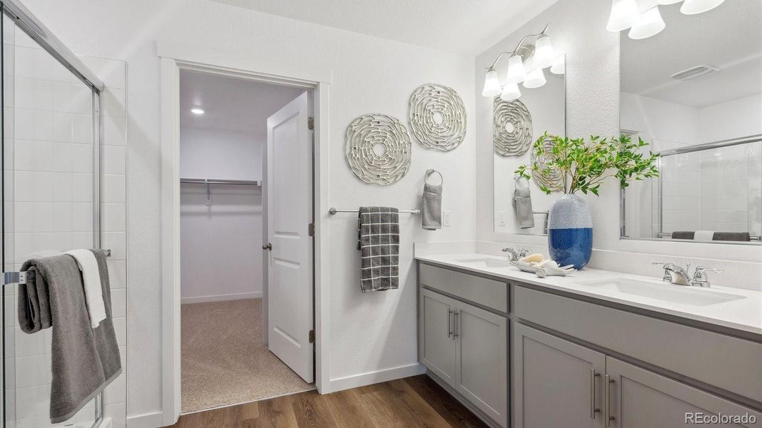 Furnished interior view inside a new home in Timberleaf, Thornton (Image 7).