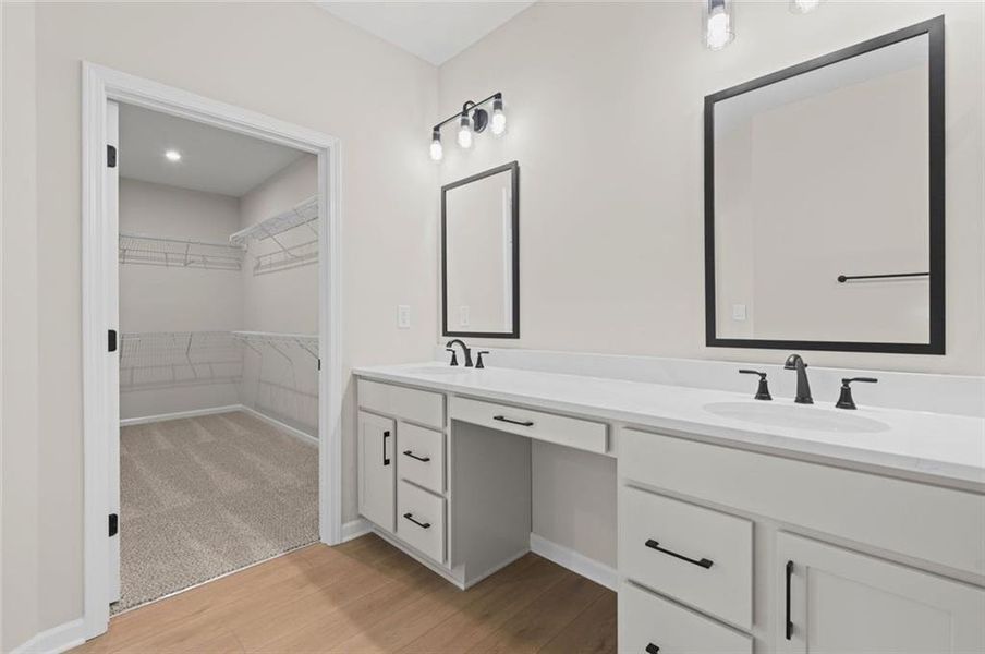 Furnished interior view inside a new home in Easton Park, Dallas (Image 11). Furnished interior view inside a new home in Easton Park, Dallas (Image 11).