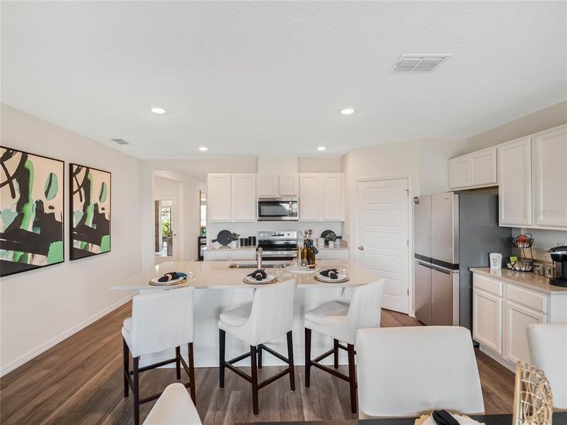 Furnished interior view inside a new home in Villamar, Winter Haven (Image 7).