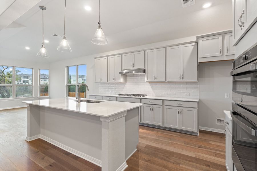 Representative furnished interior of a home built from the Palmer by Ashton Woods in The Estates at La Cima, San Marcos (Image 15).