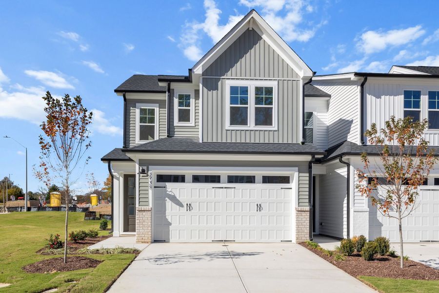 Representative exterior photo of a completed home built from the The Hemlock by RobuckHomes in Kennebec Crossing, Angier, NC (Image 37).