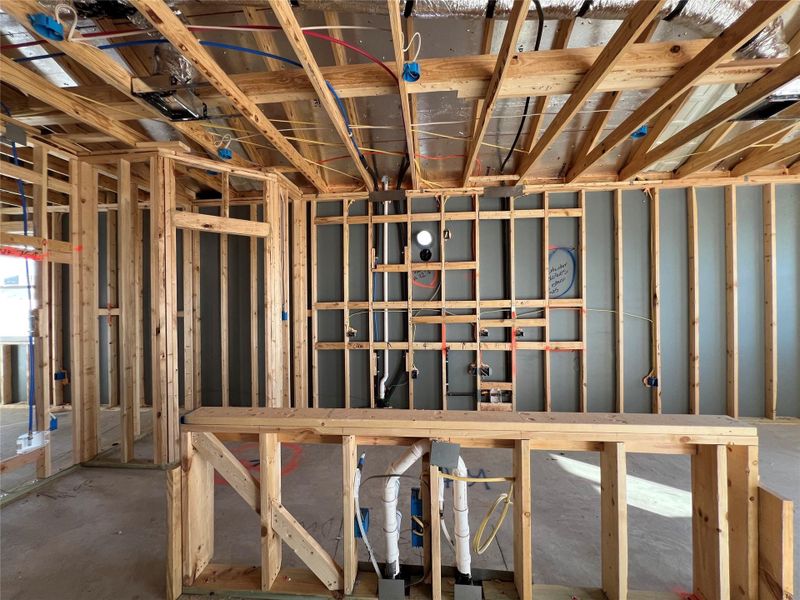 In-progress construction of a new home in Rolling Glen, Hutto, TX (Image 16). In-progress construction of a new home in Rolling Glen, Hutto, TX (Image 16).