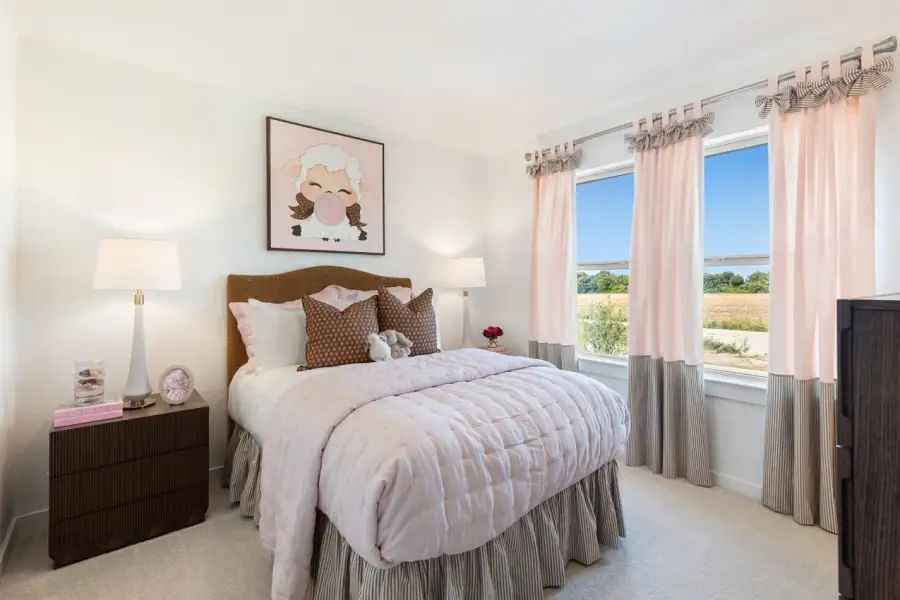Representative Secondary Bedroom - some options shown