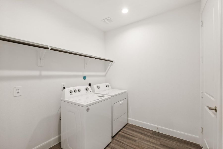 Furnished interior view inside a new home in River Ranch Estates, Dayton (Image 5). Furnished interior view inside a new home in River Ranch Estates, Dayton (Image 5).