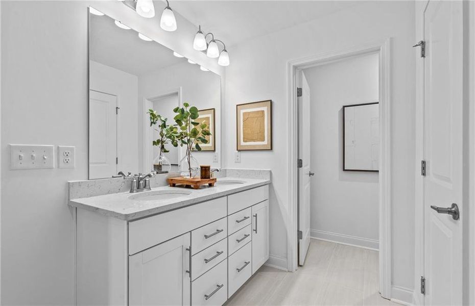 Furnished interior view inside a new home in Briar Creek, Atlanta (Image 6).