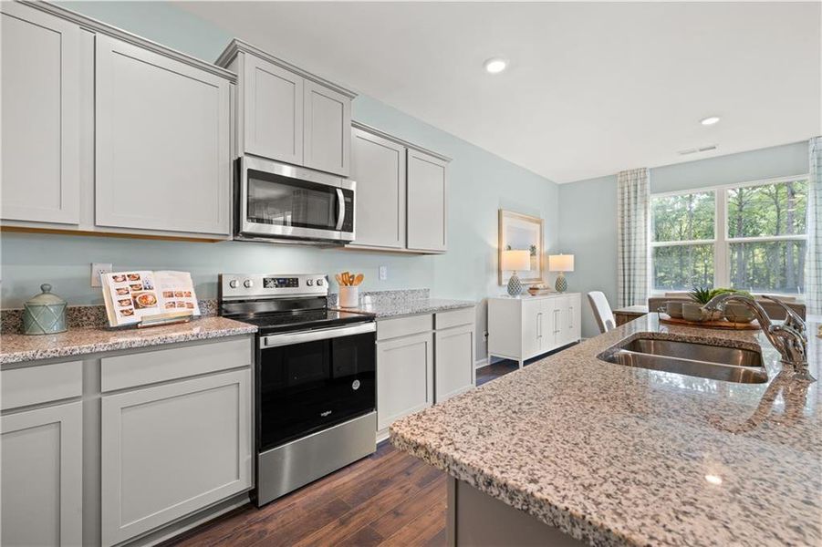 Furnished interior view inside a new home in , Buckhead (Image 13).