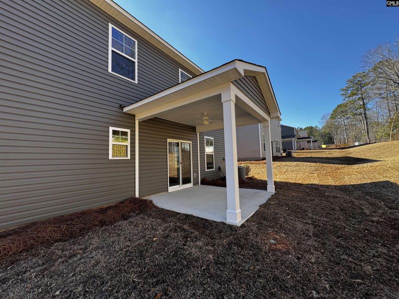 Exterior details and patio area of a home in Boykin Hills, Chapin (Image 2). Exterior details and patio area of a home in Boykin Hills, Chapin (Image 2).