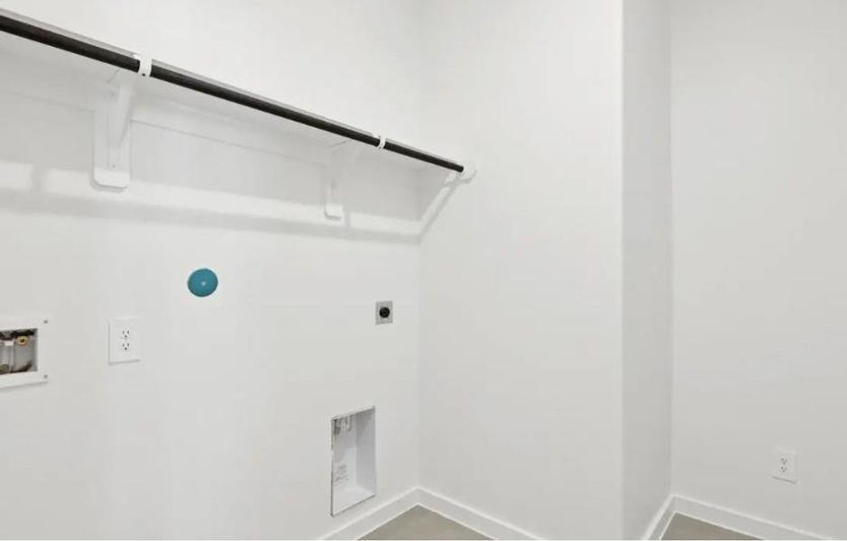 Photo is not of the actual home, but is an inspirational photo of builder’s model home and may depict options, furnishings, and/or decorator features that are not included