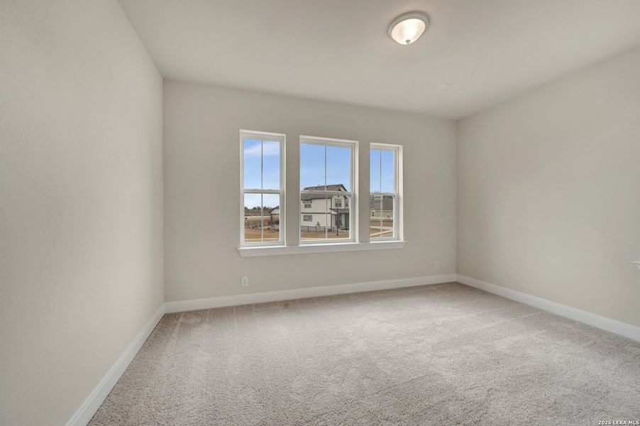 Spacious, unfurnished interior of a new home in The Crossvine 45’, Schertz (Image 44).