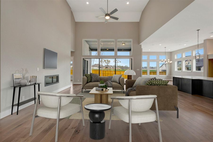 Furnished interior view inside a new home in Briarley, Montgomery (Image 13).