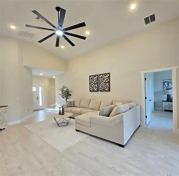 Furnished interior view inside a new home in , Sebring (Image 5). Furnished interior view inside a new home in , Sebring (Image 5).