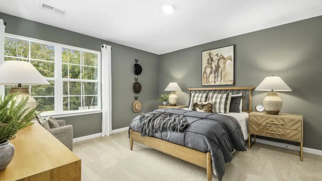 Furnished interior view inside a new home in Fiddlers Landing, Winston-Salem (Image 15).