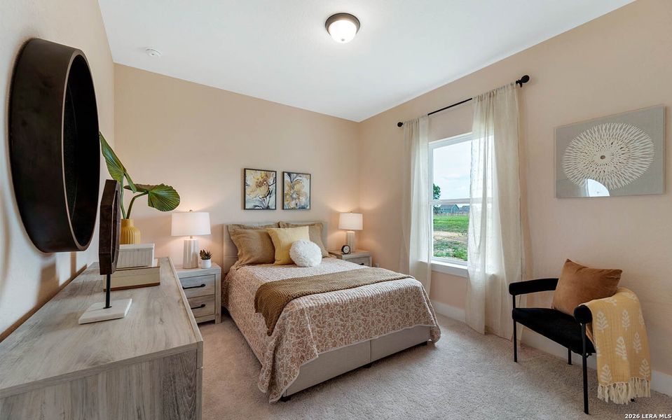 Furnished interior view inside a new home in Laurel Vistas, San Antonio (Image 23). Furnished interior view inside a new home in Laurel Vistas, San Antonio (Image 23).