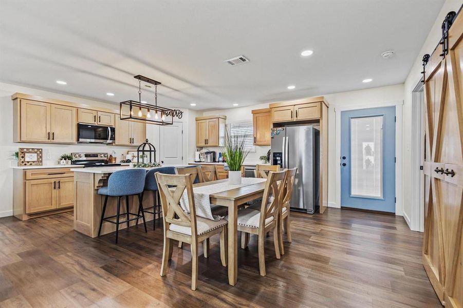 Furnished interior view inside a new home in , Brookston (Image 5).
