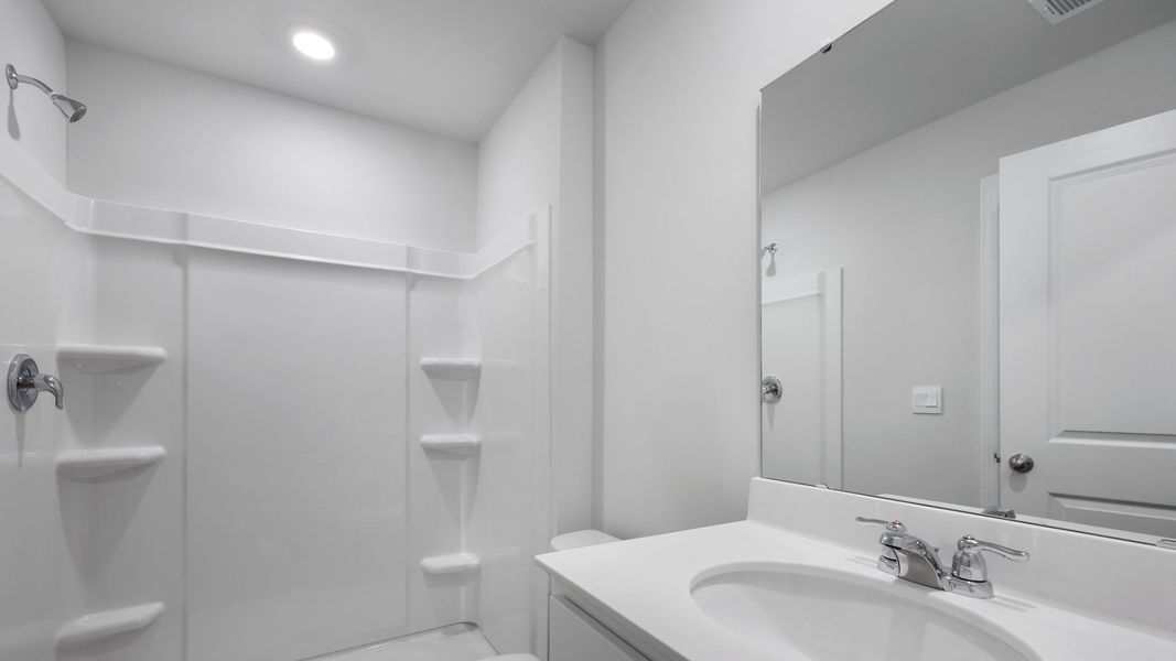 Representative furnished interior of a home built from the WYETH-DUPLEX by D.R. Horton in The Timbers, Harleyville (Image 10). Representative furnished interior of a home built from the WYETH-DUPLEX by D.R. Horton in The Timbers, Harleyville (Image 10).