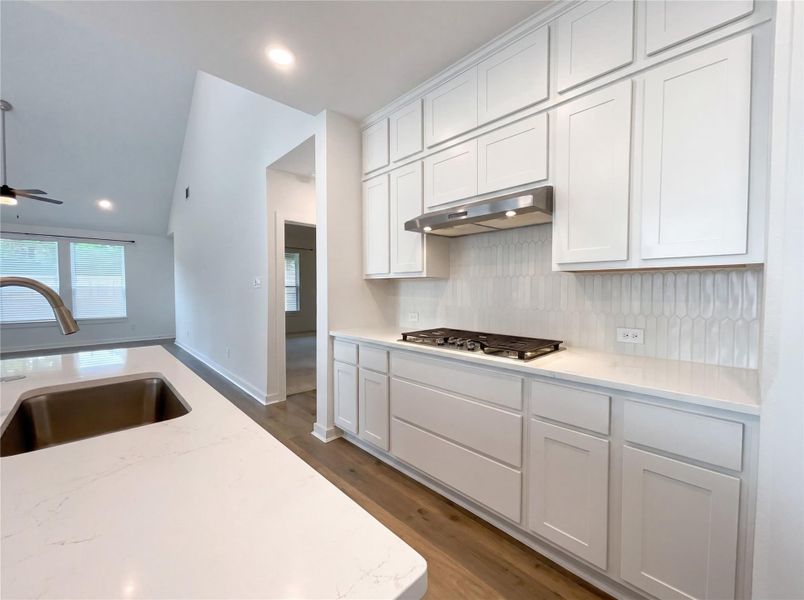 Furnished interior view inside a new home in Grand Central Park, Conroe (Image 5). Furnished interior view inside a new home in Grand Central Park, Conroe (Image 5).