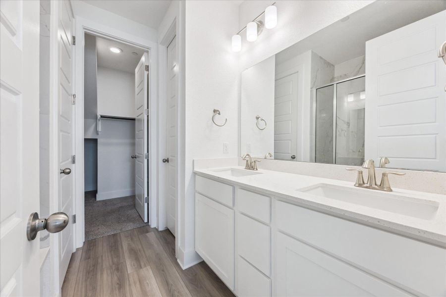 Furnished interior view inside a new home in , Round Rock (Image 3).
