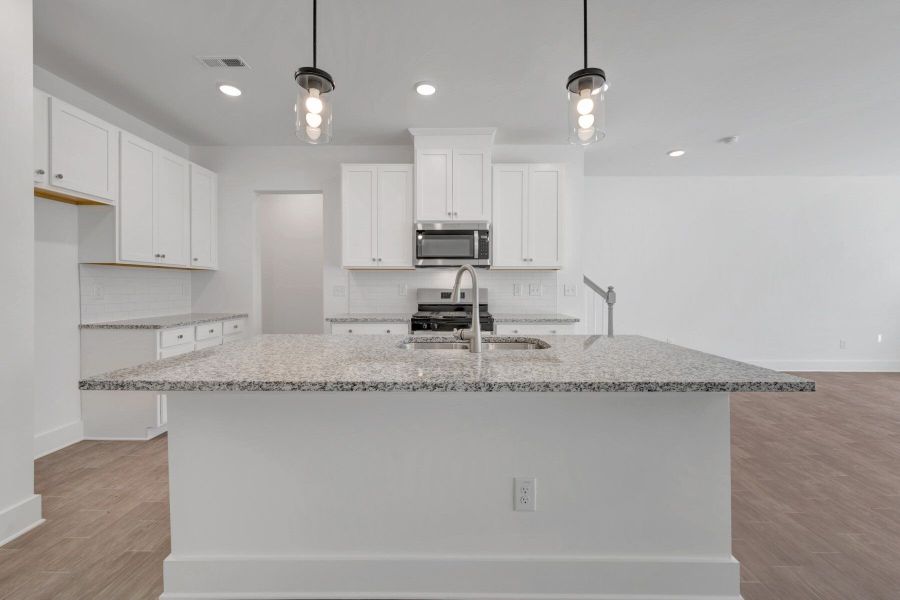 Furnished interior view inside a new home in Powell, Angier (Image 6).