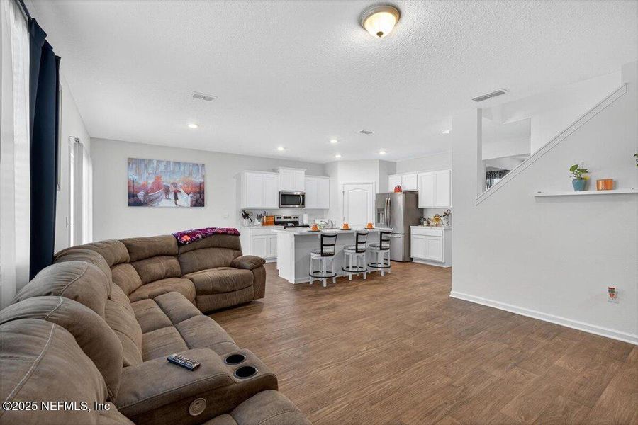Furnished interior view inside a new home in River Glen Express, Yulee (Image 32).