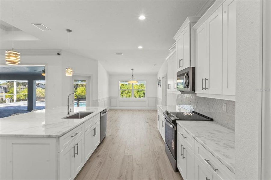 Furnished interior view inside a new home in , Port Charlotte (Image 9).