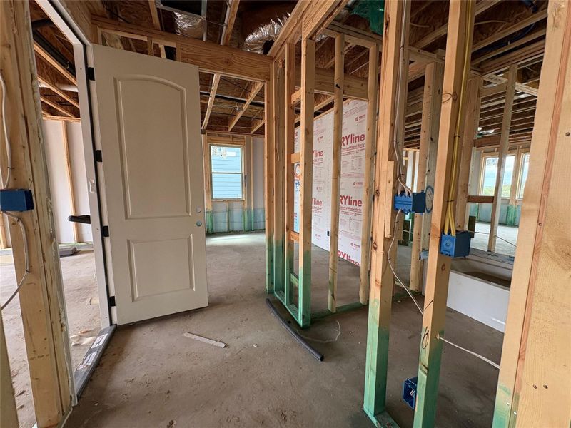 In-progress construction of a new home in Cannon Ranch, Dripping Springs, TX (Image 5).