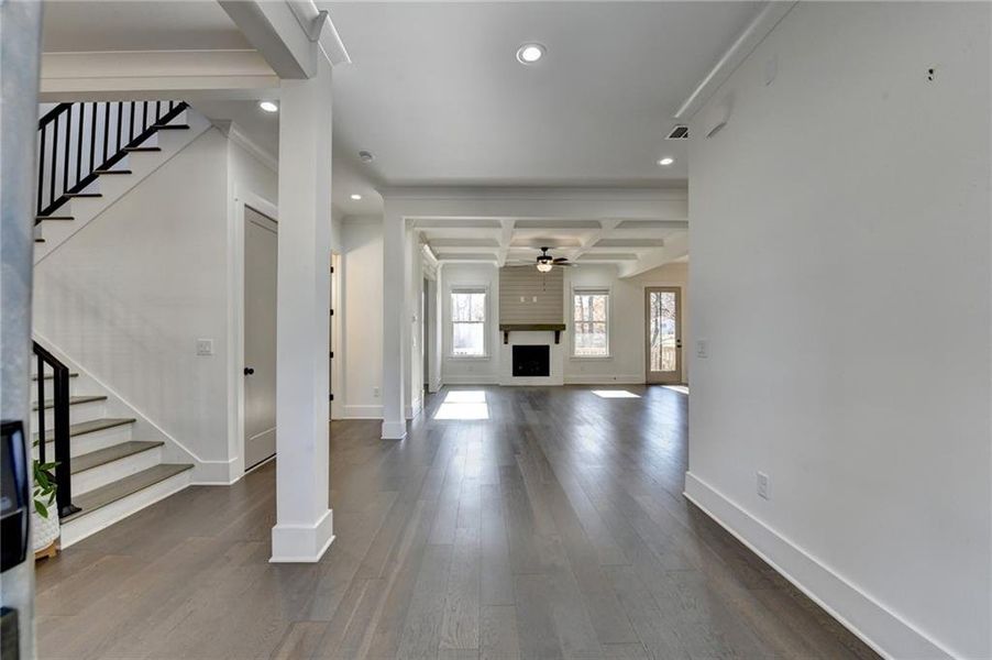 Spacious, unfurnished interior of a new home in , Buford (Image 52).