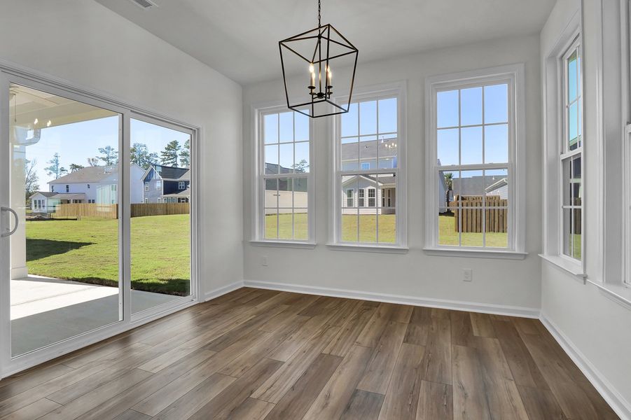Spacious, unfurnished interior of a new home in Grand Park, Leland (Image 16). Spacious, unfurnished interior of a new home in Grand Park, Leland (Image 16).