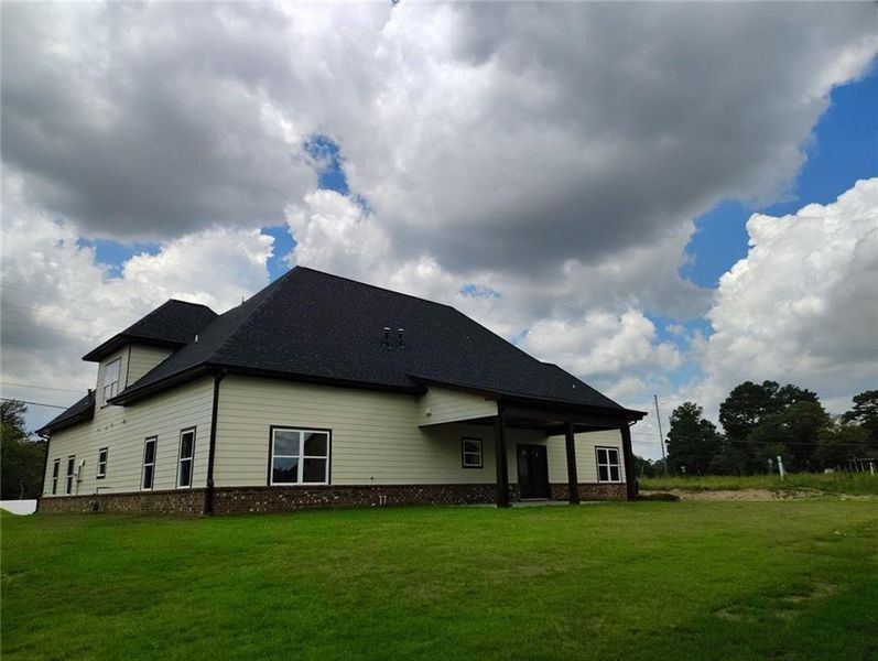 Exterior details and patio area of a home in , Loganville (Image 27). Exterior details and patio area of a home in , Loganville (Image 27).