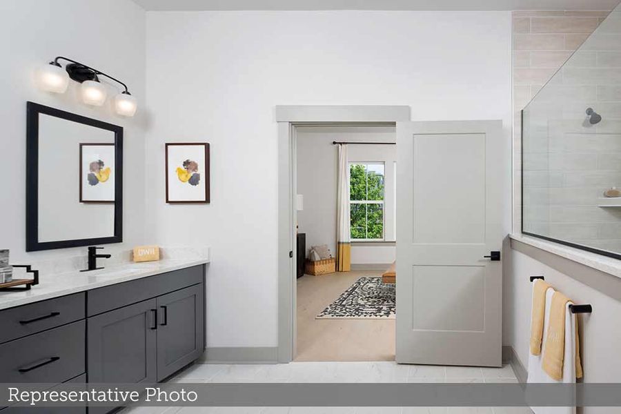 Furnished interior view inside a new home in Discover Series - Select, Summerville (Image 7).