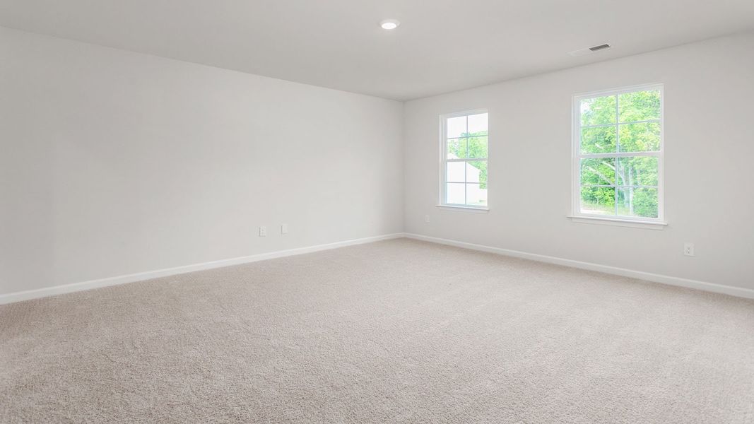 Representative unfurnished interior of a home built from the PENWELL by D.R. Horton in English Farm, Archdale (Image 19).