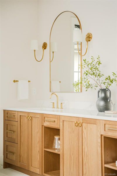 Furnished interior view inside a new home in , Denver (Image 32).