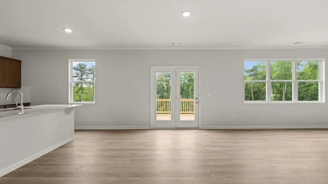 Spacious, unfurnished interior of a new home in Sheffield Highlands, Dallas (Image 28). Spacious, unfurnished interior of a new home in Sheffield Highlands, Dallas (Image 28).