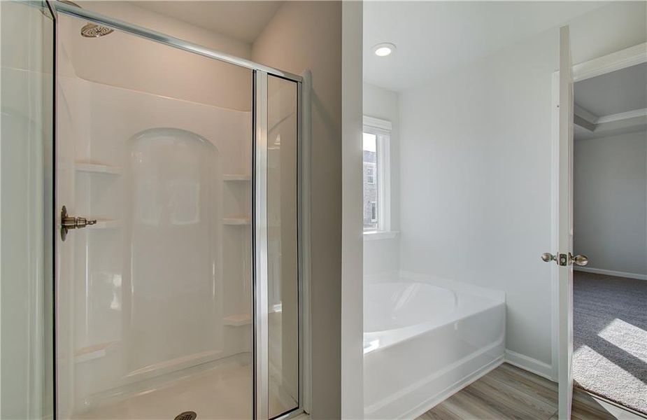 Furnished interior view inside a new home in Bowers Farm, McDonough (Image 10).