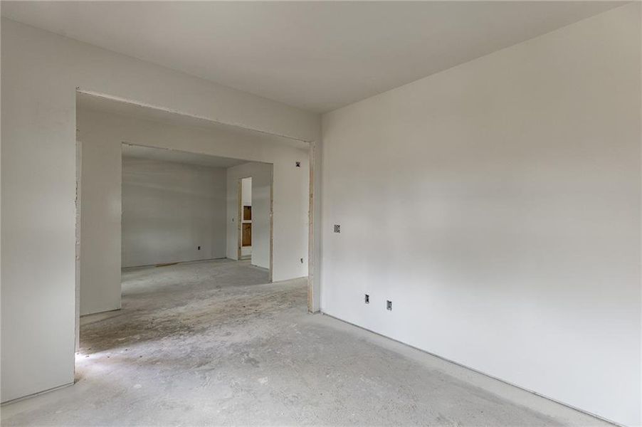 In-progress construction of a new home in , Buford, GA (Image 35).