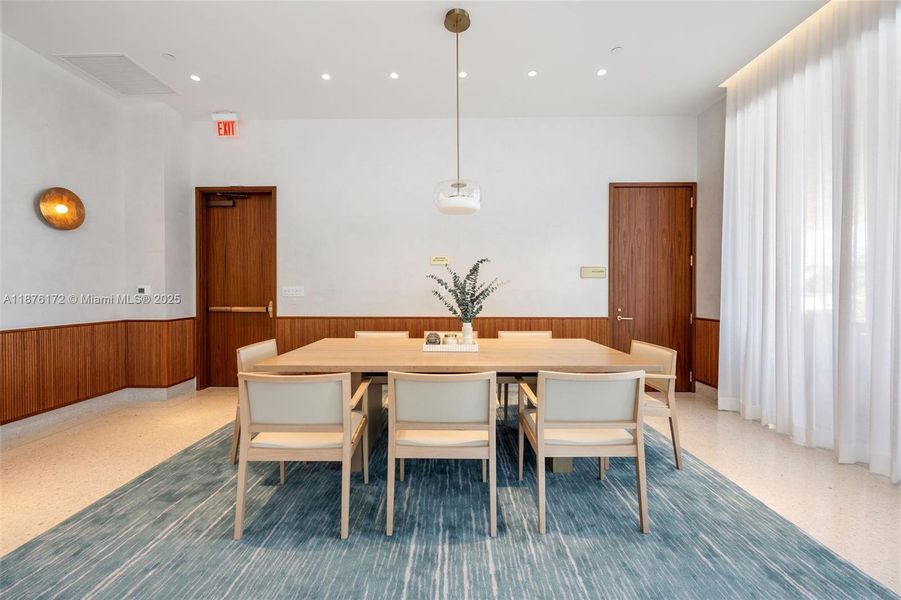 Furnished interior view inside a new home in , Miami (Image 39).