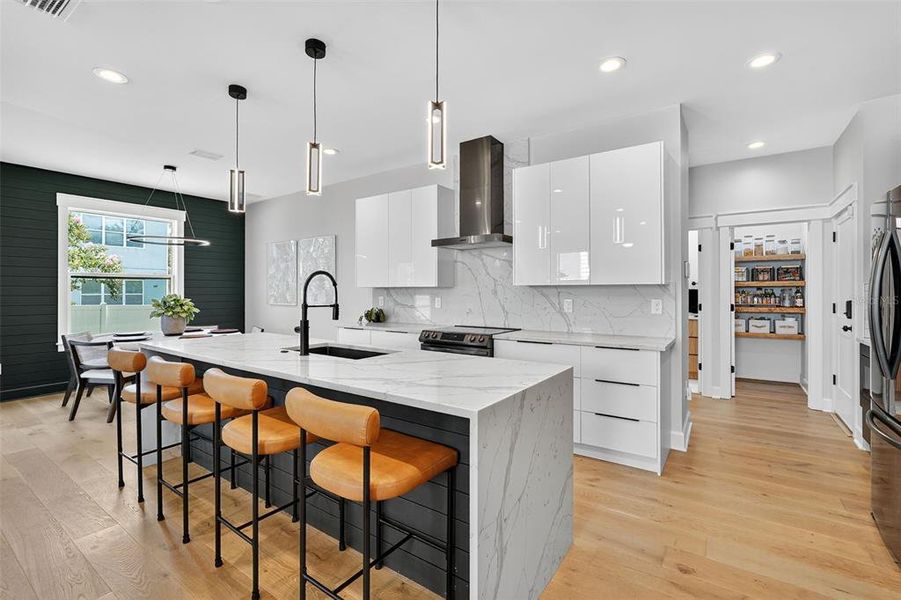 Furnished interior view inside a new home in , Tampa (Image 49).