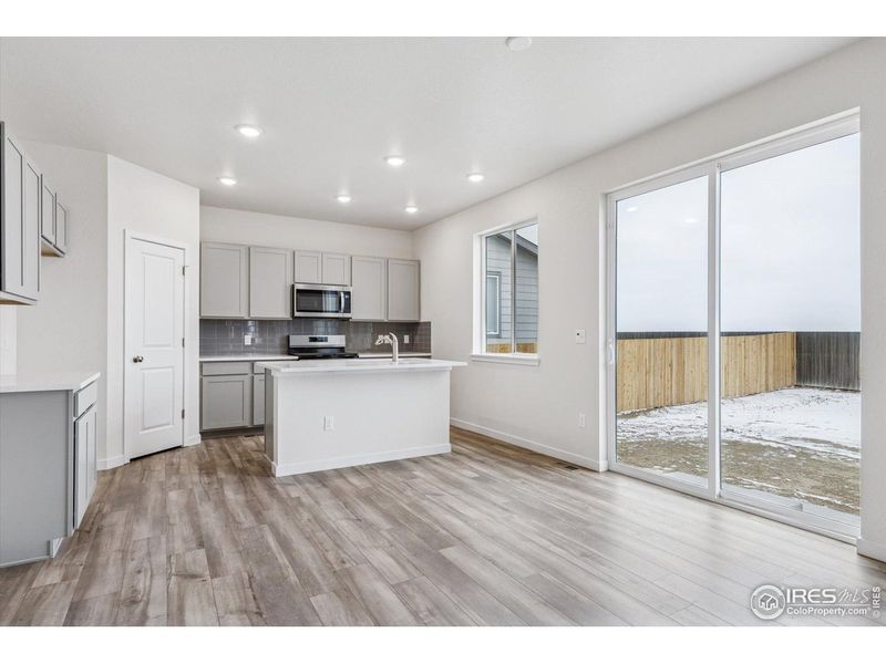 Furnished interior view inside a new home in The Overlook at Johnstown Farms, Johnstown (Image 8).