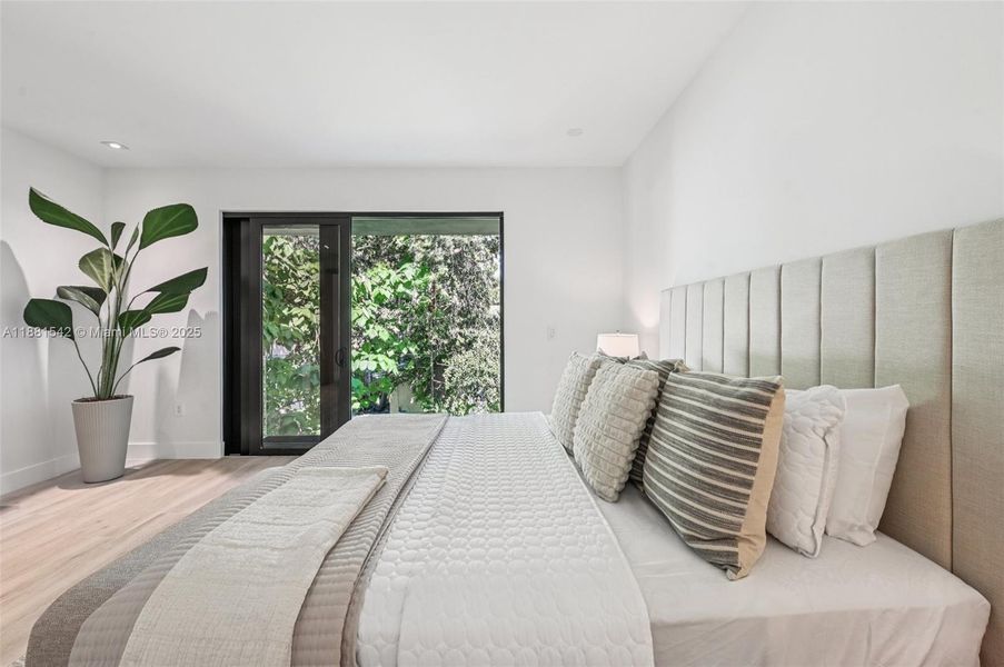 Furnished interior view inside a new home in , Miami (Image 6).