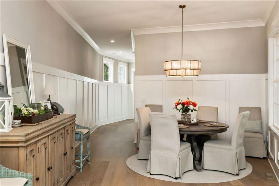 Furnished interior view inside a new home in , Gainesville (Image 46).