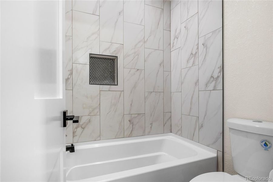 Furnished interior view inside a new home in , Denver (Image 12).