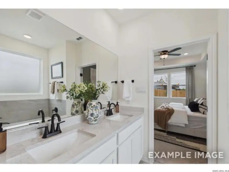 Furnished interior view inside a new home in Rayburn Valley, San Antonio (Image 23). Furnished interior view inside a new home in Rayburn Valley, San Antonio (Image 23).
