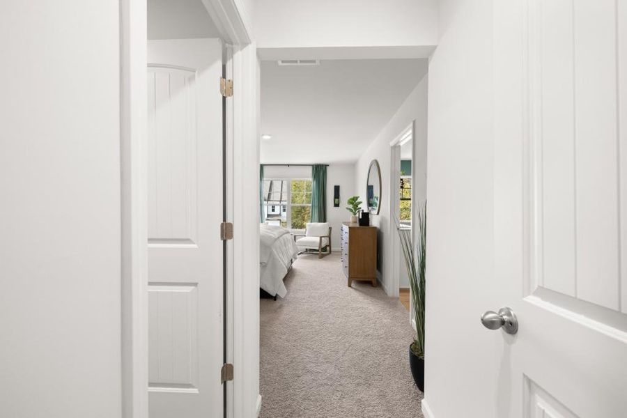 Furnished interior view inside a new home in Hughes Court, Dawsonville (Image 29).