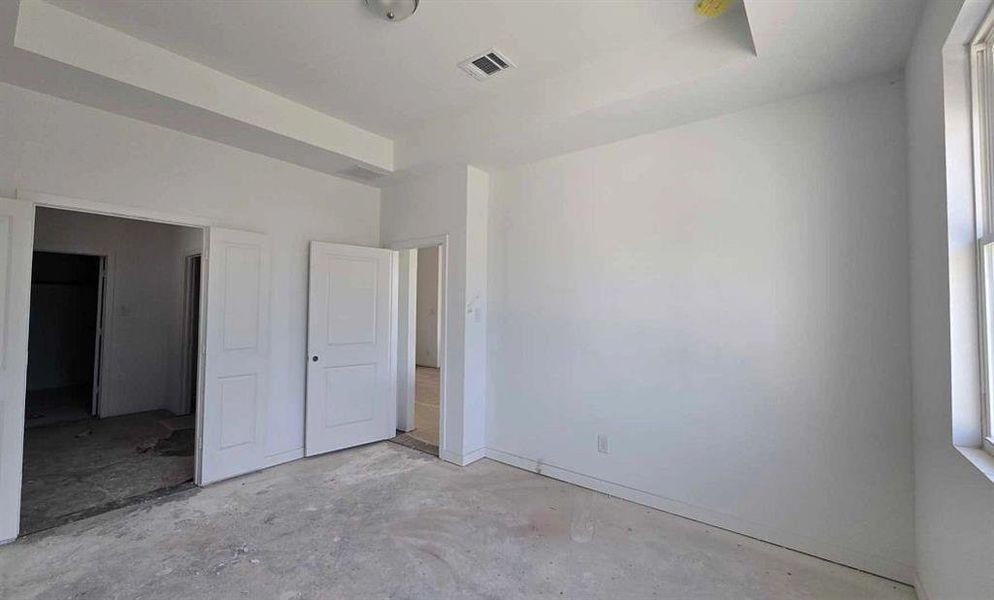 Primary Bedroom Construction Progress