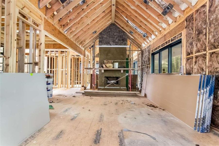 In-progress construction of a new home in , Ellijay, GA (Image 22). In-progress construction of a new home in , Ellijay, GA (Image 22).