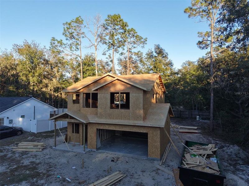 In-progress construction of a new home in , Interlachen, FL (Image 17).
