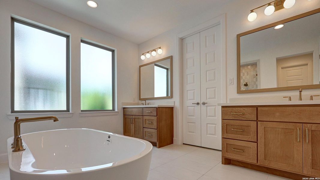 Furnished interior view inside a new home in The Dominion, San Antonio (Image 15). Furnished interior view inside a new home in The Dominion, San Antonio (Image 15).