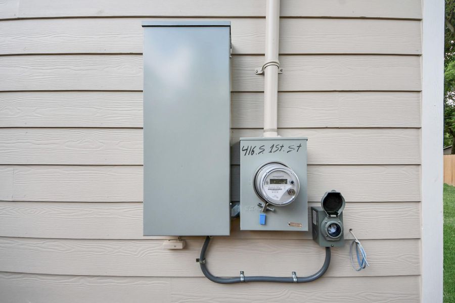 Close-up of interior finishes inside a home in , La Porte (Image 18).