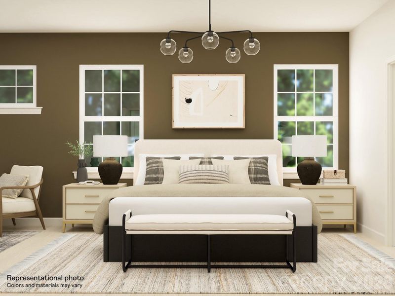 Furnished interior view inside a new home in Roselyn, Lancaster (Image 14). Furnished interior view inside a new home in Roselyn, Lancaster (Image 14).