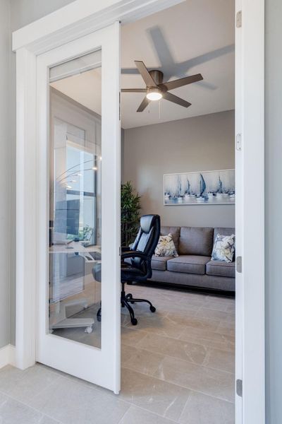 Furnished interior view inside a new home in , Cape Coral (Image 13). Furnished interior view inside a new home in , Cape Coral (Image 13).