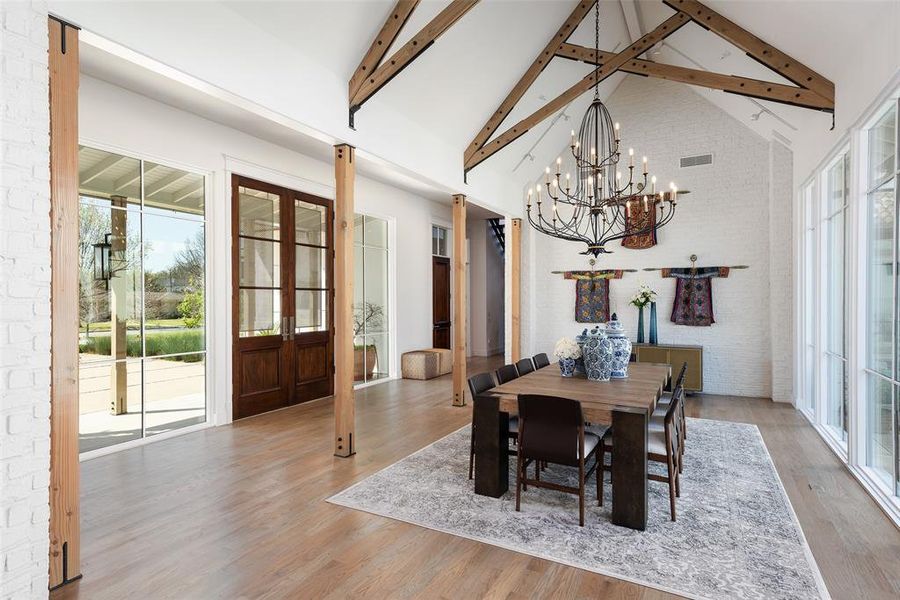 Furnished interior view inside a new home in , Dallas (Image 15).